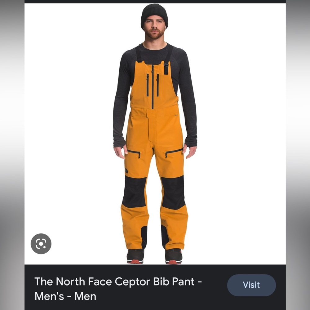 LOOKING TO PURCHASE: The North Face Ceptor Bib Size: small/long.